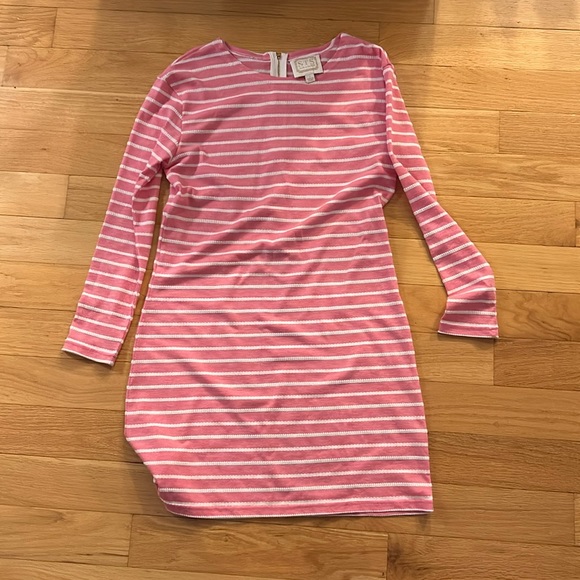 Sail to Sable Dresses & Skirts - Sail to Sable Pink and White Dress Size Small